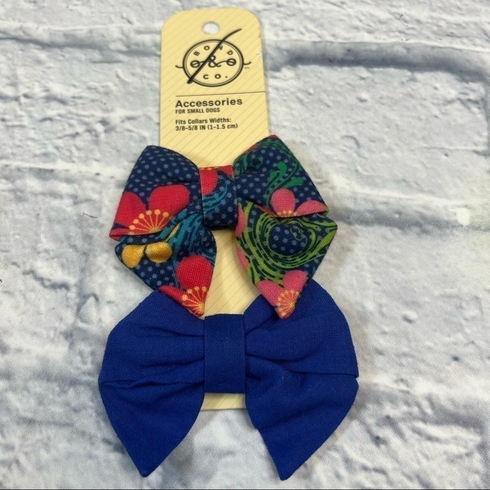Dog Collar Bows for Small collar sizes